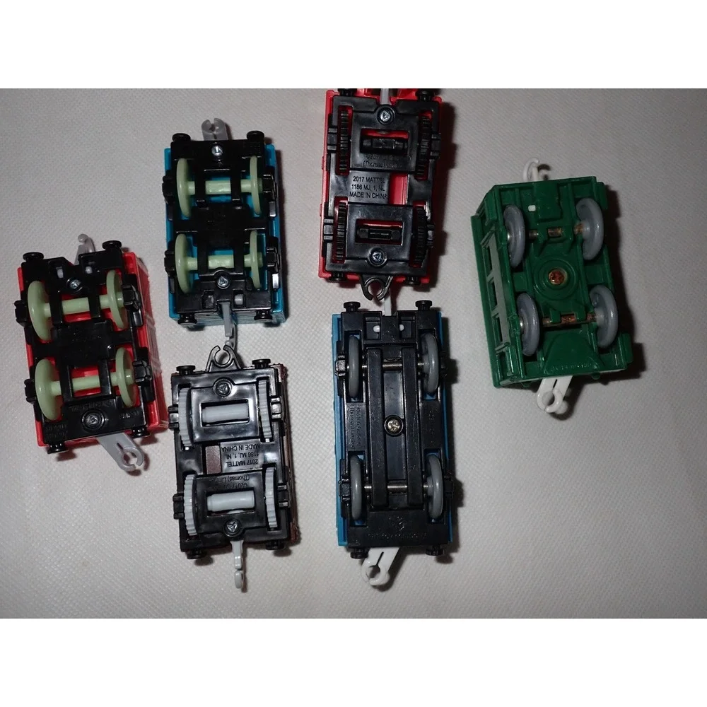 Mattel Thomas & Friends Kids TrackMaster Motorized Railway Cargo Cars Set of 6